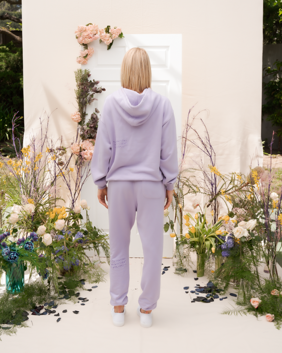 Lilac online purple hoodie